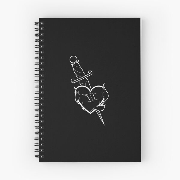 Item preview, Dagger stabbing heart designed and sold by Teyyaa.