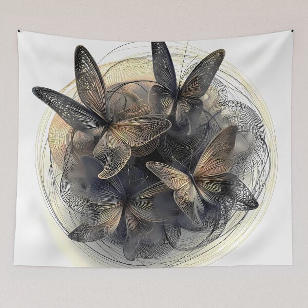 Item preview, A kaleidoscope of Butterflies designed and sold by Vibranta Studio.