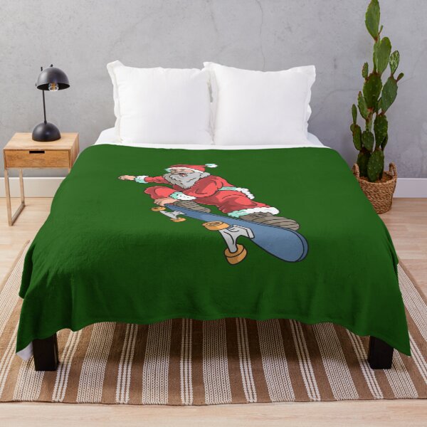 Item preview, Santa's Skateboard Ride designed and sold by sanna-black.