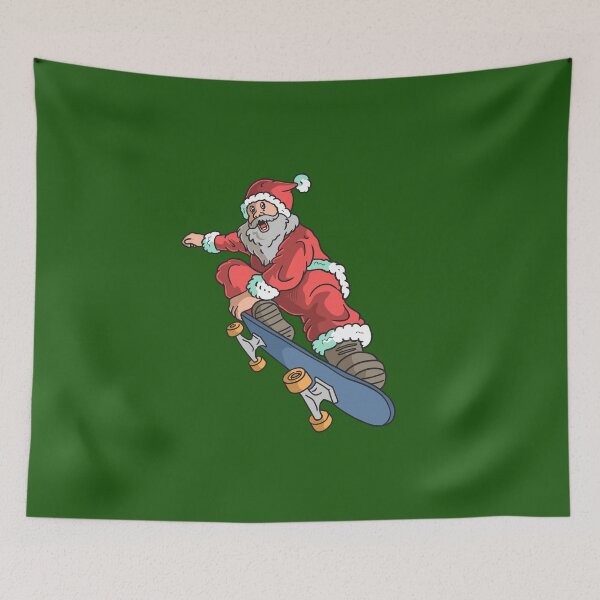 Item preview, Santa's Skateboard Ride designed and sold by sanna-black.