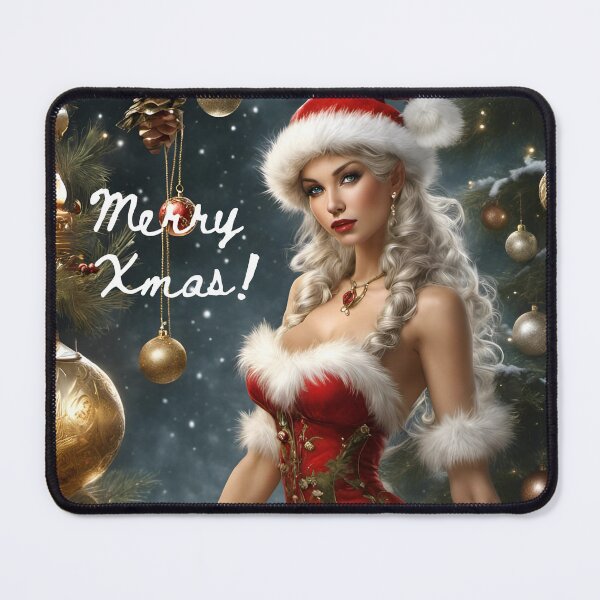 Item preview, Pin Up Christmas Elf designed and sold by FineArtworld7.