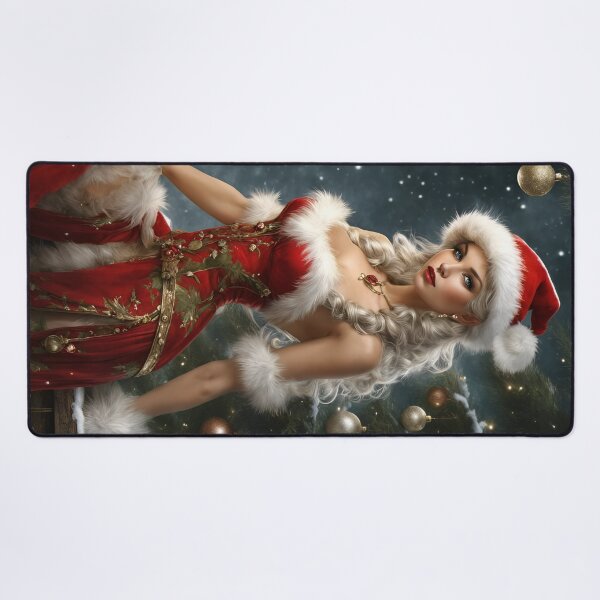 Item preview, Pin Up Christmas Elf designed and sold by FineArtworld7.
