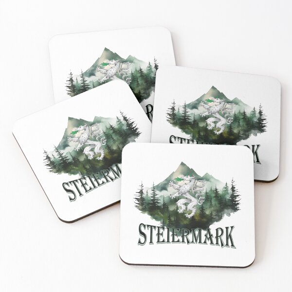 Item preview, Styria Panther with mountains & landscape designed and sold by Andrea-Design.