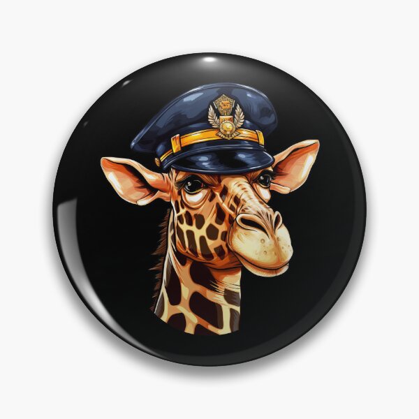 Item preview, Giraffe policeman designed and sold by Soulskier.
