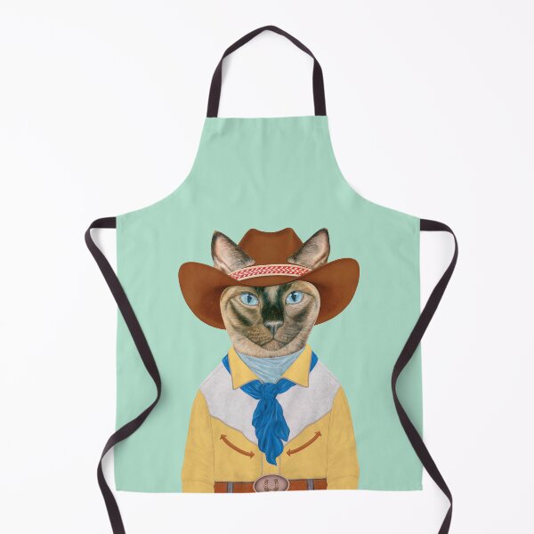 Item preview, Siamese Cowboy Cat designed and sold by AnimalCrew.