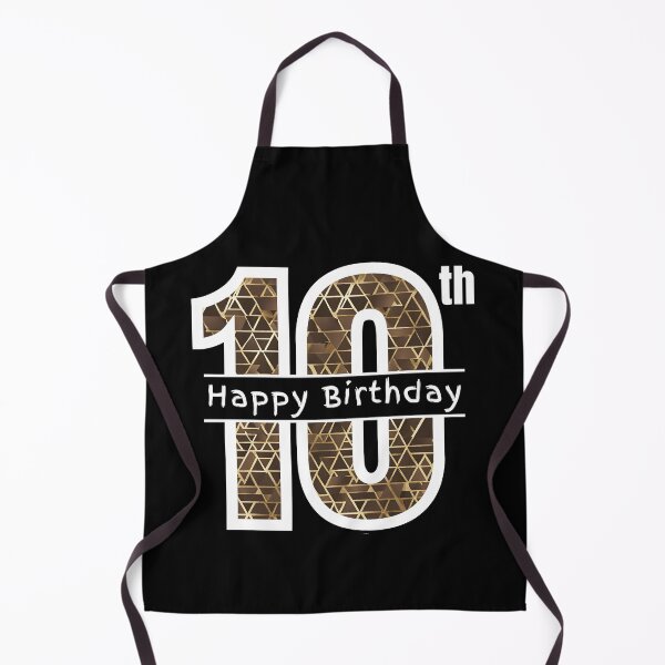 Item preview, Happy 10th Ten Tenth Birthday designed and sold by Compusmurf Design.