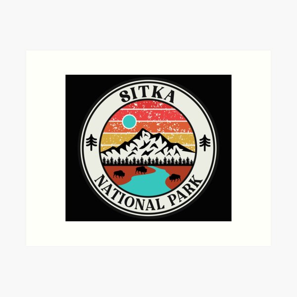 Item preview, Sitka National Park-Vintage designed and sold by nature-space.
