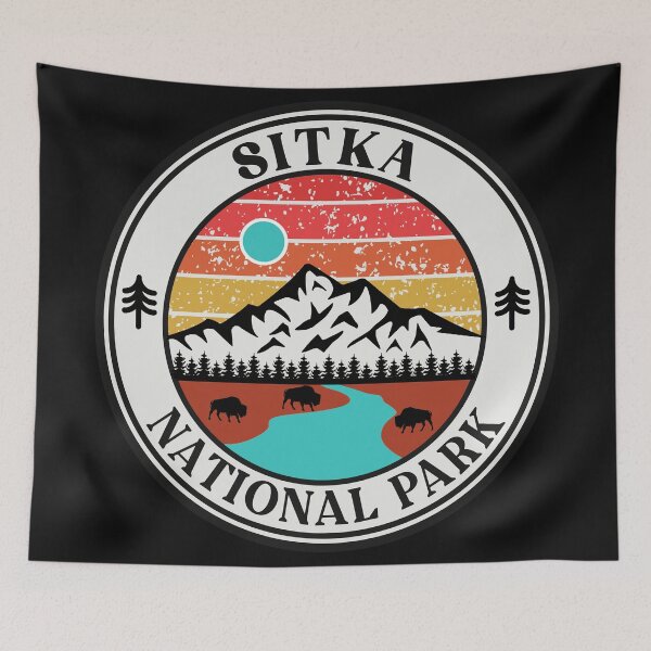 Item preview, Sitka National Park-Vintage designed and sold by nature-space.