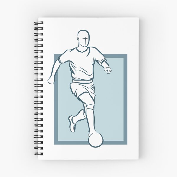 Item preview, Line Art Drawing of Soccer Player designed and sold by CJansuebsri.