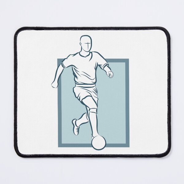 Item preview, Line Art Drawing of Soccer Player designed and sold by CJansuebsri.