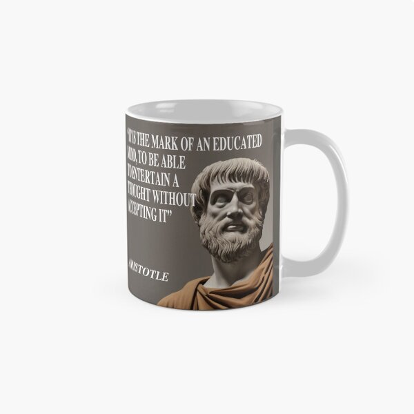 Item preview, Quote from Aristotle - "It is the mark of an educated mind...." designed and sold by Scorpion Creative.