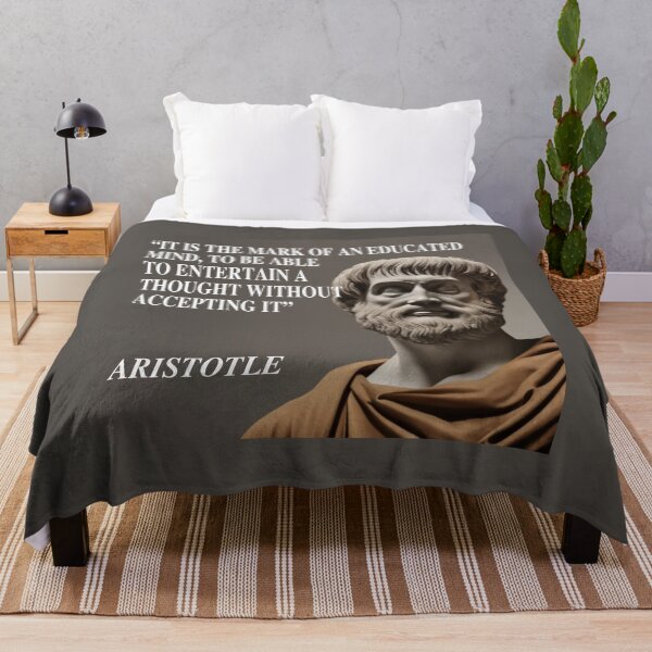 Item preview, Quote from Aristotle - "It is the mark of an educated mind...." designed and sold by Scorpion Creative.