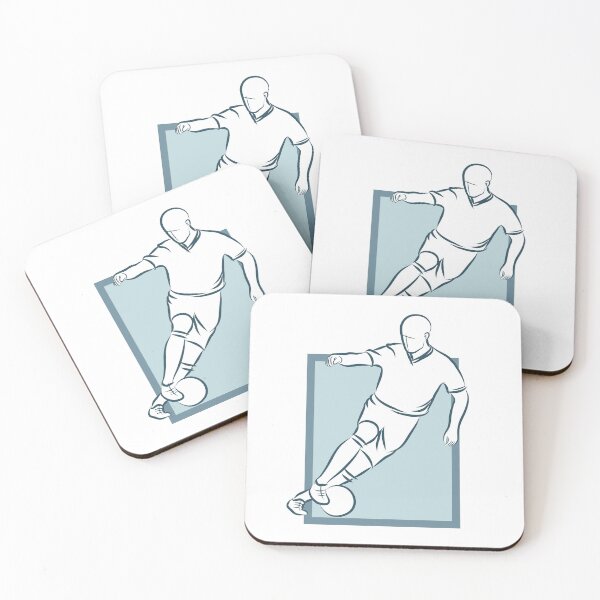 Item preview, Line Art Drawing of Soccer Player designed and sold by CJansuebsri.