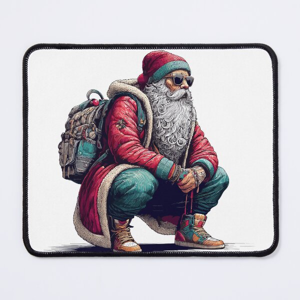 Item preview, Retro Trendy Santa Claus designed and sold by TomFrontierArt.