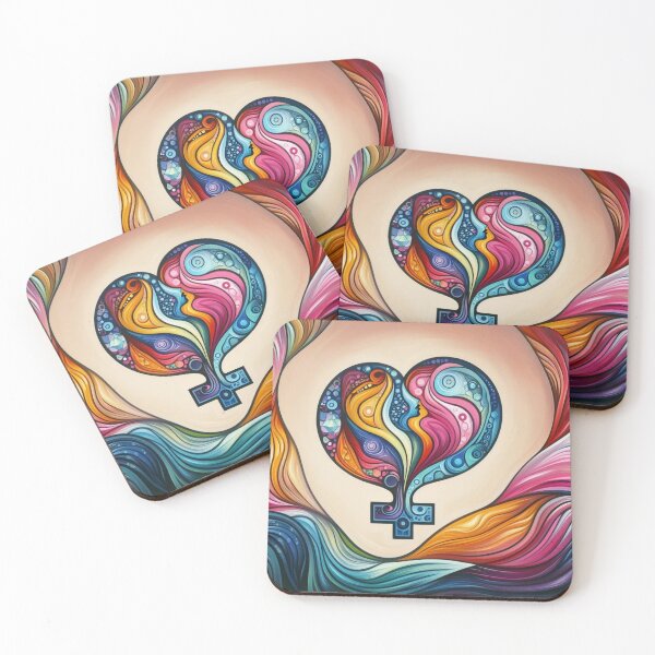 Item preview, Colorful heart with cross designed and sold by KalinsAtelier.
