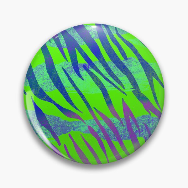 Item preview, Animal Stripes Grunge Pattern Blue, Green designed and sold by PritchBlack.