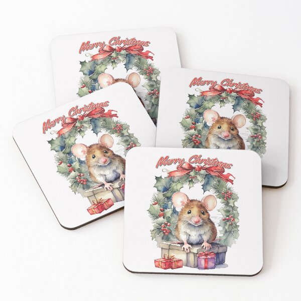 Item preview,  Merry Christmas Mouse designed and sold by WLHmedia.com .