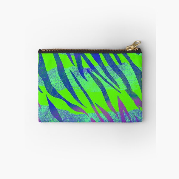 Artikelvorschau, Animal Stripes Grunge Pattern Blue, Green entworfen und verkauft von PritchBlack.