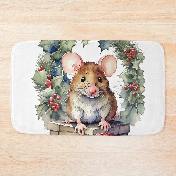 Item preview,  Merry Christmas Mouse designed and sold by WLHmedia.com .