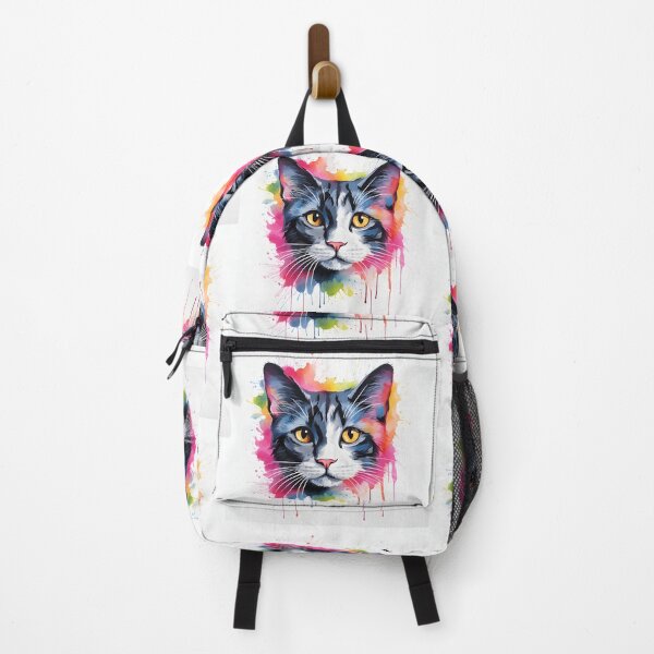 Item preview, Cat in paint designed and sold by Miss-Lofi.