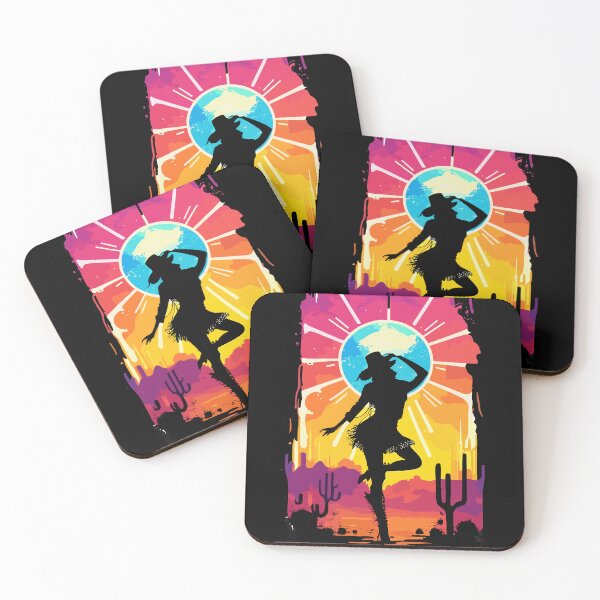 Item preview, Disco Cowgirl Sunset designed and sold by AllAboutNejsus.