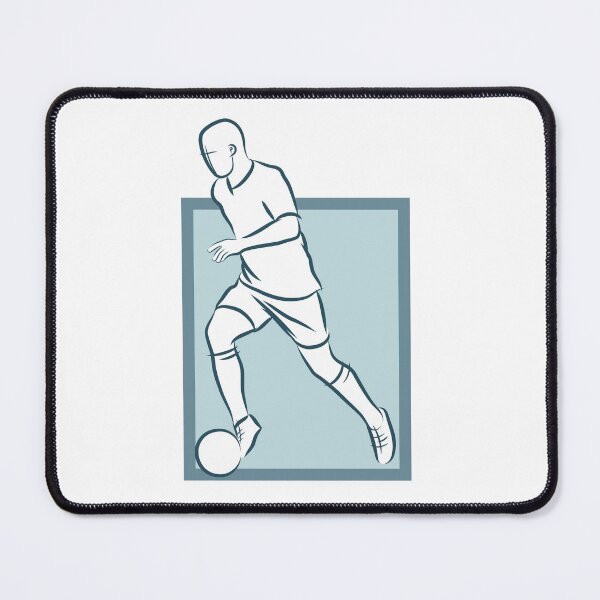 Item preview, Line Art Drawing of Soccer Player designed and sold by CJansuebsri.