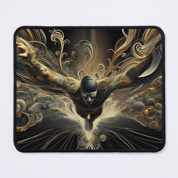Item preview, Olympic swimmer designed and sold by Vibranta Studio.