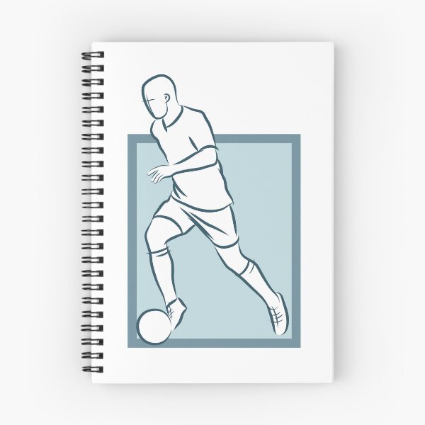 Item preview, Line Art Drawing of Soccer Player designed and sold by CJansuebsri.