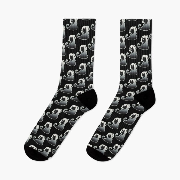 Item preview, black cat ghost  designed and sold by Catophile.