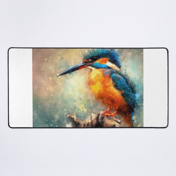 Item preview, kingfisher,watercolour designed and sold by kathleenjean.