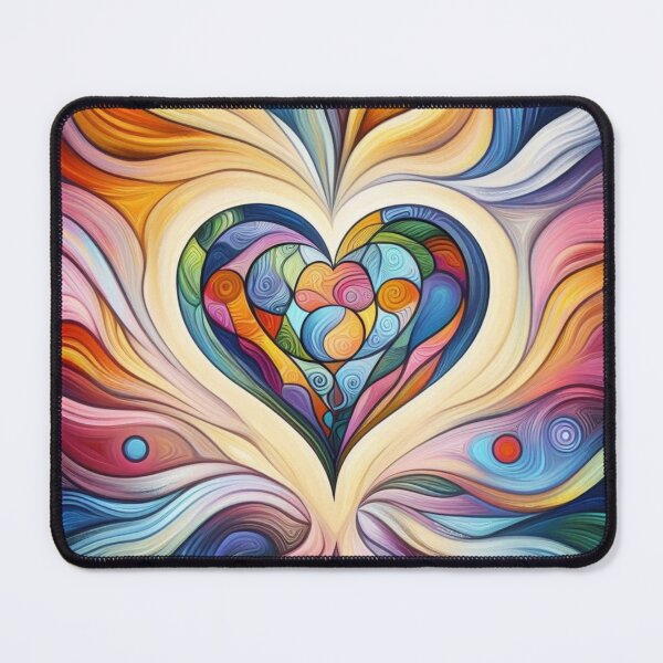 Item preview, Colorful heart designed and sold by KalinsAtelier.