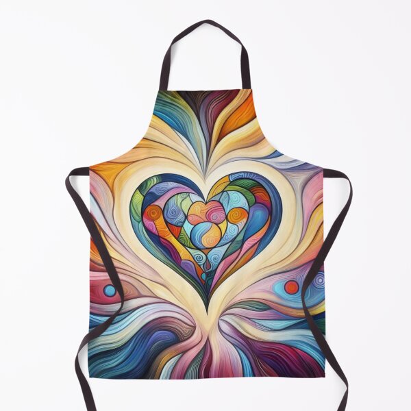 Item preview, Colorful heart designed and sold by KalinsAtelier.