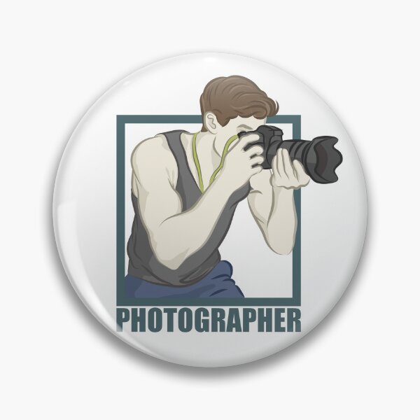 Item preview, Line Art Drawing of A Photographer designed and sold by CJansuebsri.