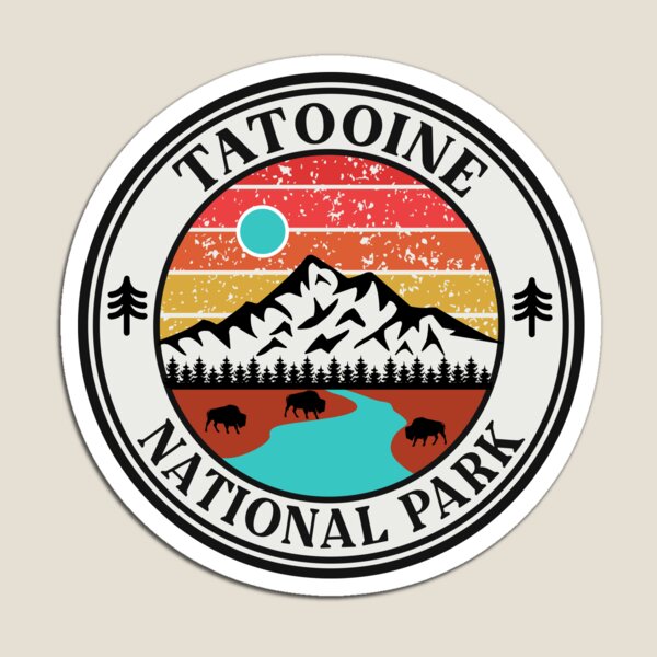 Item preview, Tatooine National Park-Vintage designed and sold by nature-space.