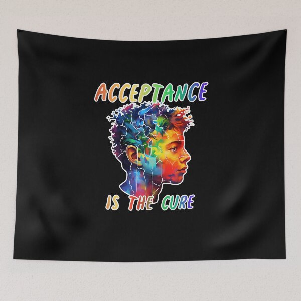 Item preview, Autistic spectrum Acceptance is the cure designed and sold by Anbe_design.