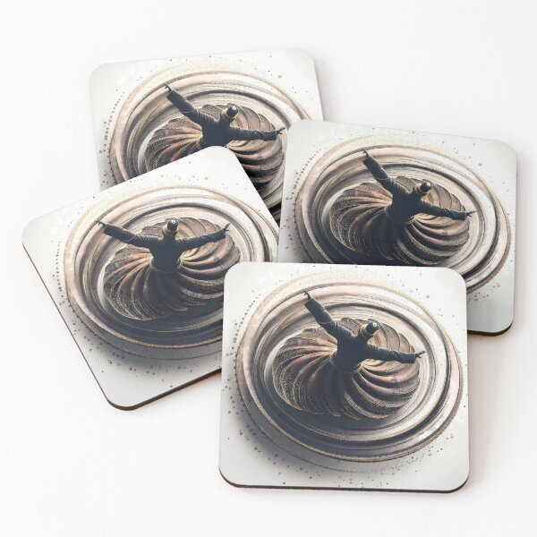 Item preview, Sufi whirling  designed and sold by Vibranta Studio.