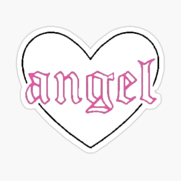 Angel Goth Sticker Decal Punk Grunge Tattoo