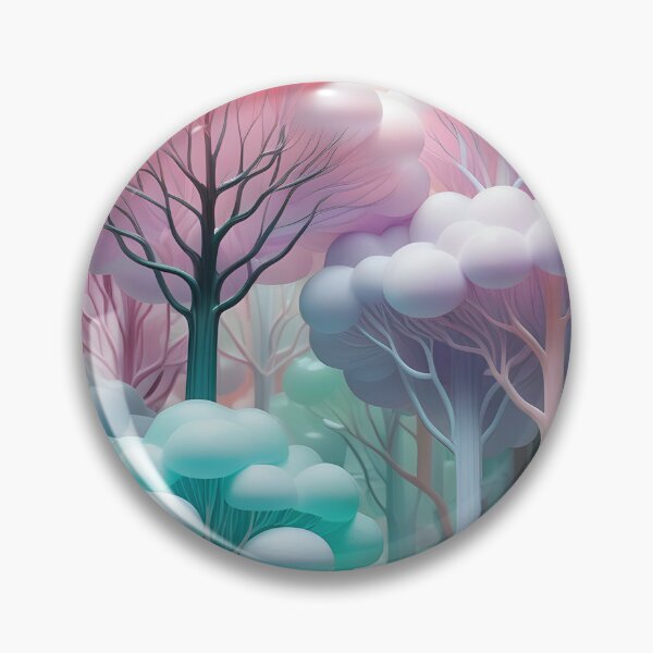 Item preview, Pastel wild forest in 3D, part 6 designed and sold by My-fake-places.