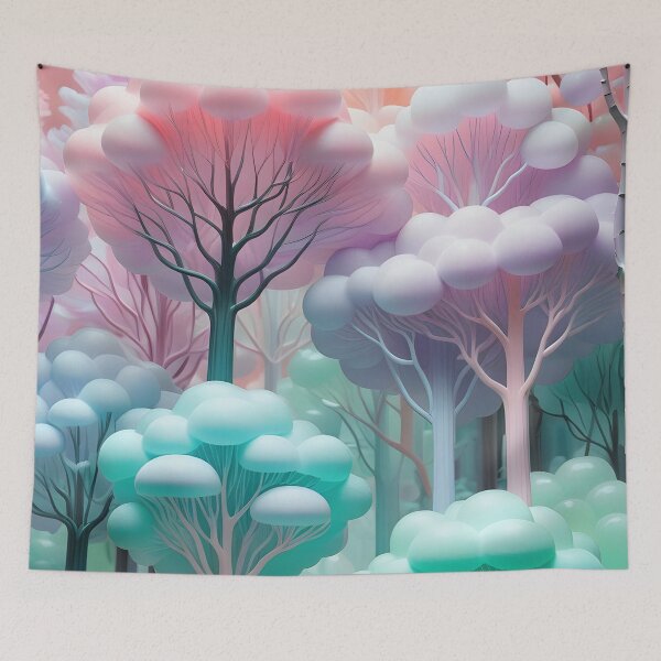 Item preview, Pastel wild forest in 3D, part 6 designed and sold by My-fake-places.