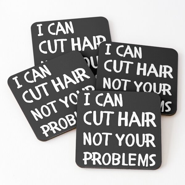 Item preview, Funny barber I can cut hair not your problems designed and sold by koalashopa.