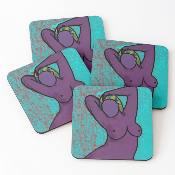 Item preview, Erotic art, digital painting of curvy female nude designed and sold by pulchritude560.