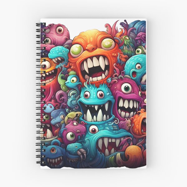 Item preview, Monster Alien doodle designed and sold by Bert89.
