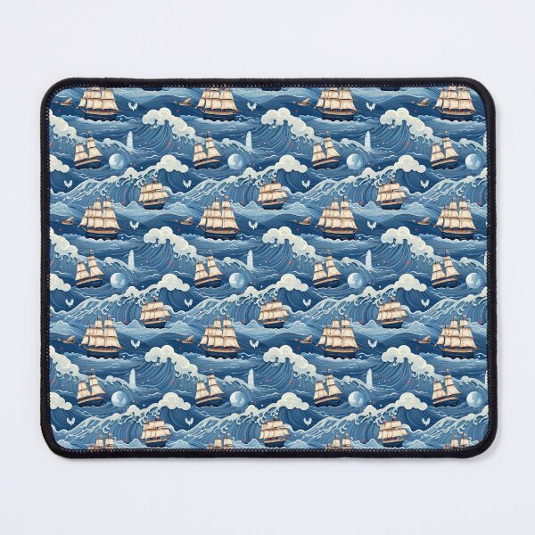 Item preview, Nautical Adventures Seamless Digital Paper #2 designed and sold by taizer8877.
