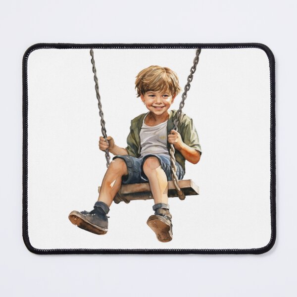 Item preview, Boy on a Swing designed and sold by Sketch-Shack.