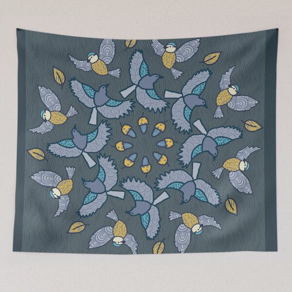 Item preview, Bird mandala designed and sold by papiermitmir.