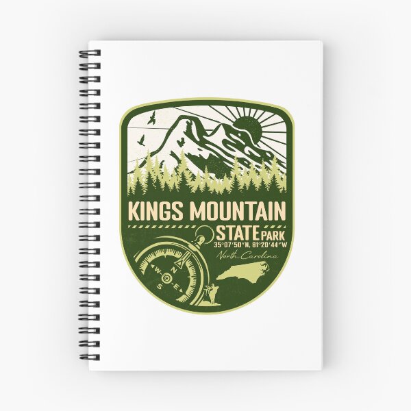 Item preview, Kings Mountain State Park North Carolina - NC Green Badge Forest and Wilderness  designed and sold by mountainfad.