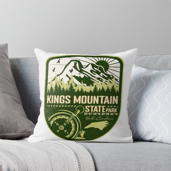 Item preview, Kings Mountain State Park North Carolina - NC Green Badge Forest and Wilderness  designed and sold by mountainfad.