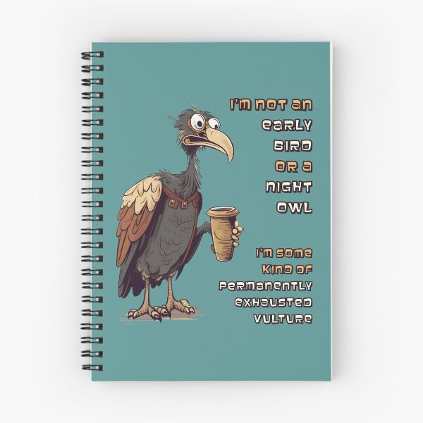 Item preview, I'm not an early bird or a night owl (#12) [Create a set!] designed and sold by SolidEarthArt.