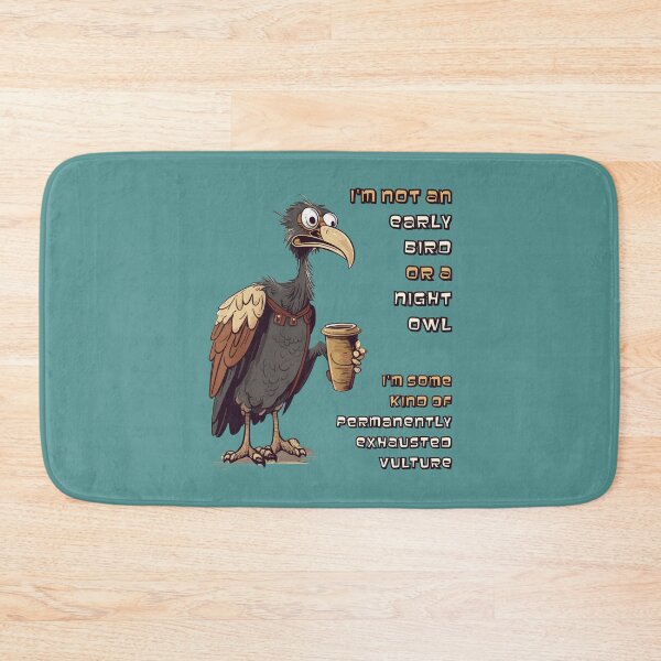Item preview, I'm not an early bird or a night owl (#12) [Create a set!] designed and sold by SolidEarthArt.