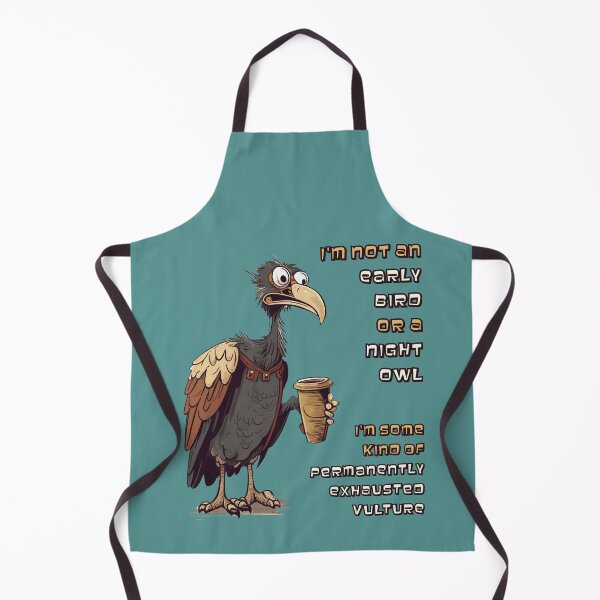 Item preview, I'm not an early bird or a night owl (#12) [Create a set!] designed and sold by SolidEarthArt.